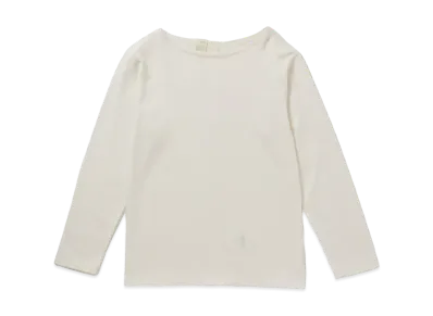 N.HOOLYWOOD Boat Neck Long Sleeve "White"