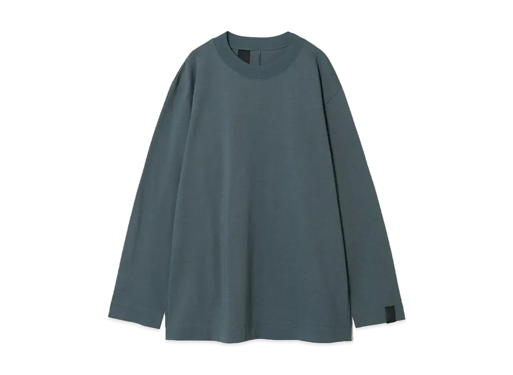 N.HOOLYWOOD Mock Neck Long Sleeve "Blue Gray"