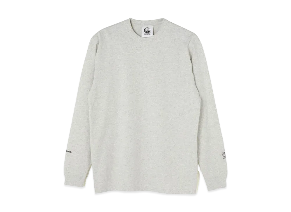 N.HOOLYWOOD L/S Tee "Ash Gray"