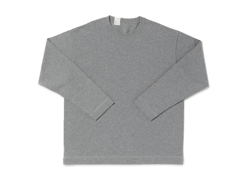 N.HOOLYWOOD Crew Neck Long Sleeve "Top Gray"