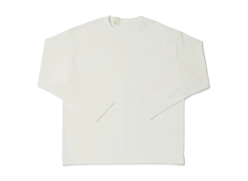 N.HOOLYWOOD Crew Neck Long Sleeve "White"