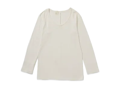 N.HOOLYWOOD V Neck Long Sleeve "White"