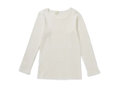 N.HOOLYWOOD Thermal Long Sleeve "White"