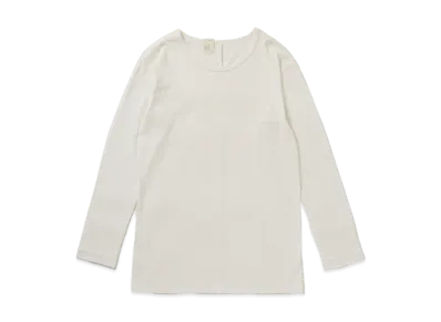 N.HOOLYWOOD Crew Neck Long Sleeve Shirt "White"