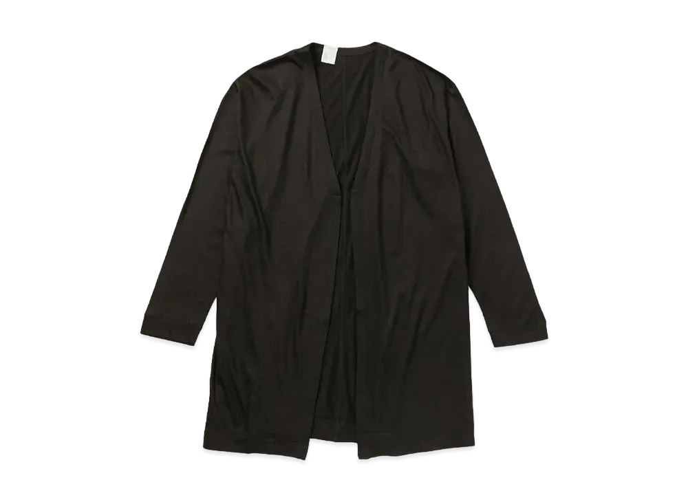 エヌハリウッド ロング カーディガン "ブラック"