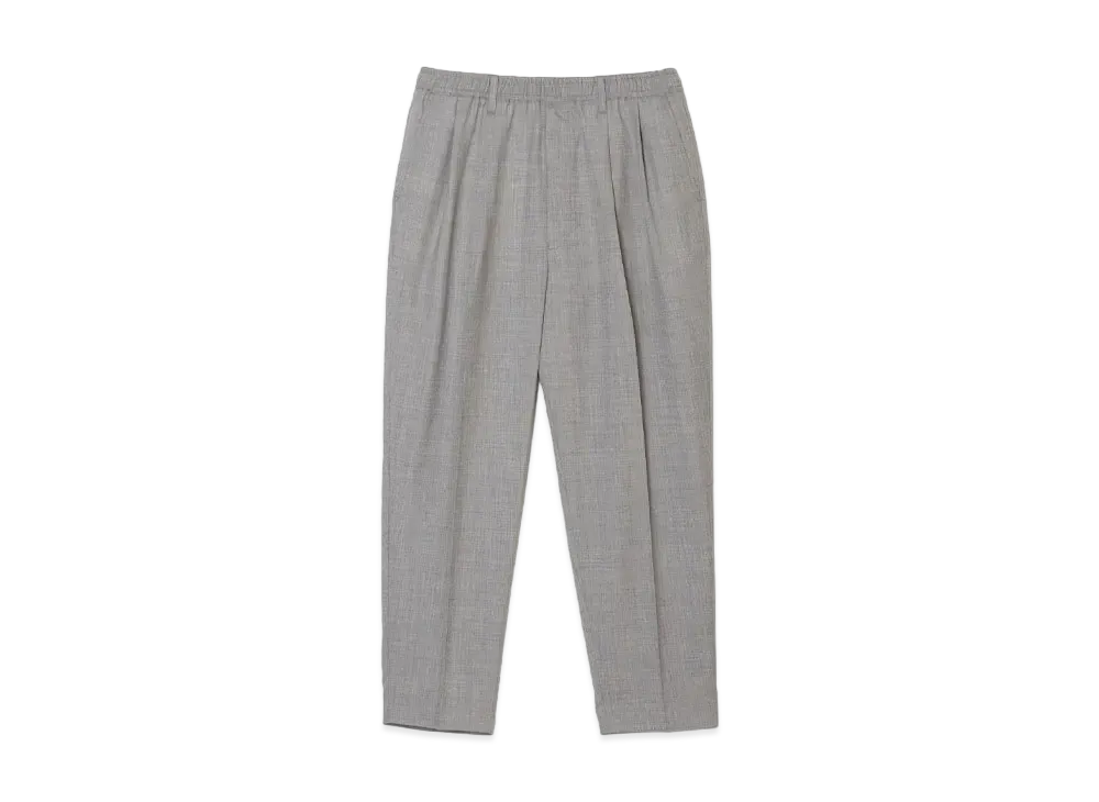 N.HOOLYWOOD Wide Tapered Easy Slacks "Gray"