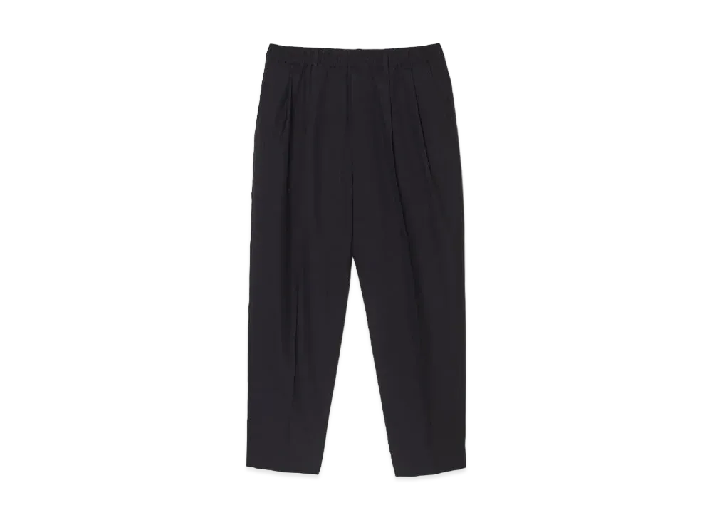 N.HOOLYWOOD Wide Tapered Easy Slacks "Navy"