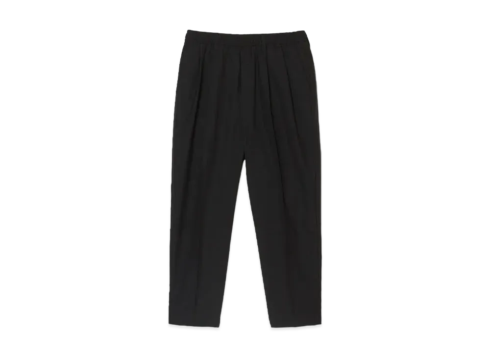 N.HOOLYWOOD Wide Tapered Easy Slacks "Black"