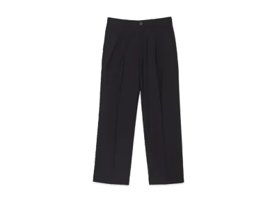 N.HOOLYWOOD Wide Tapered Easy Slacks "Navy"