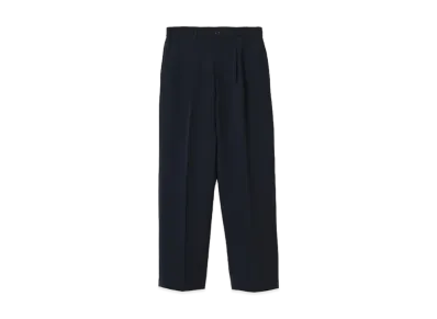 N.HOOLYWOOD Wide Tapered Easy Slacks "Navy"