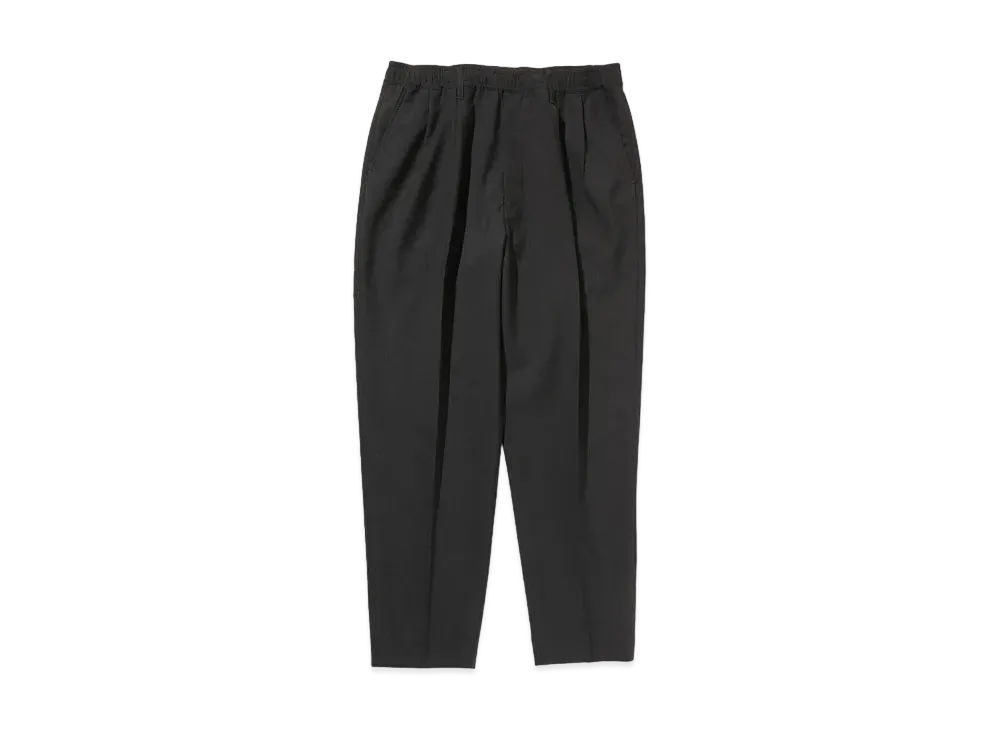 N.HOOLYWOOD Wide Tapered Easy Slacks "Black"