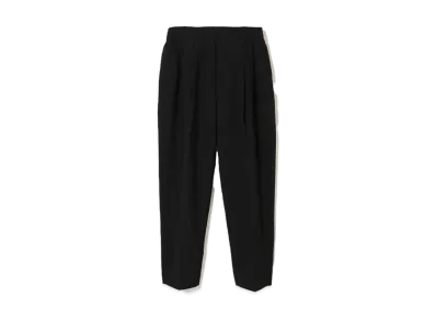 N.HOOLYWOOD Wide Tapered Easy Slacks "Black"