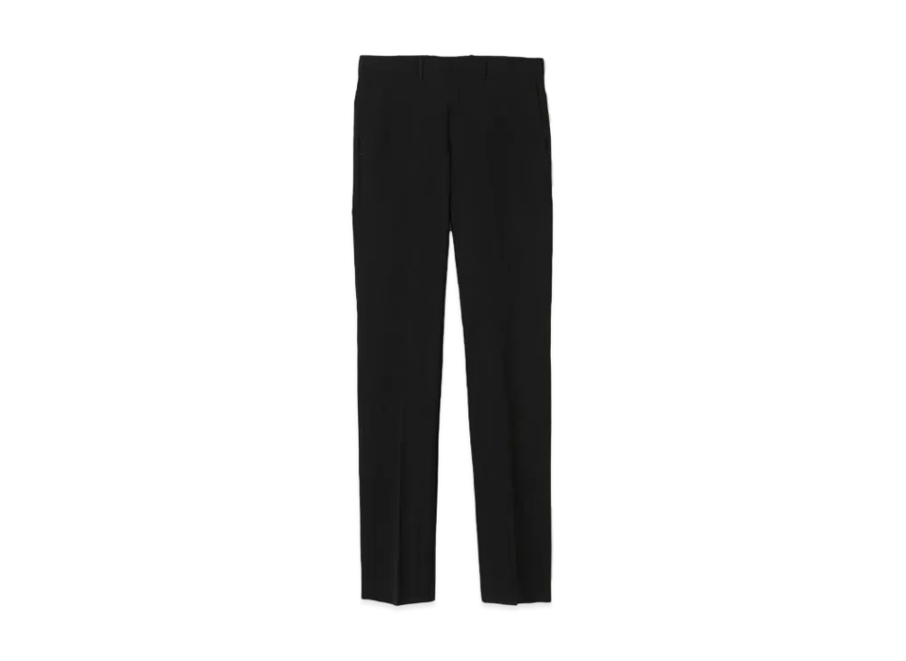 N.HOOLYWOOD Slim Straight Slacks "Black"