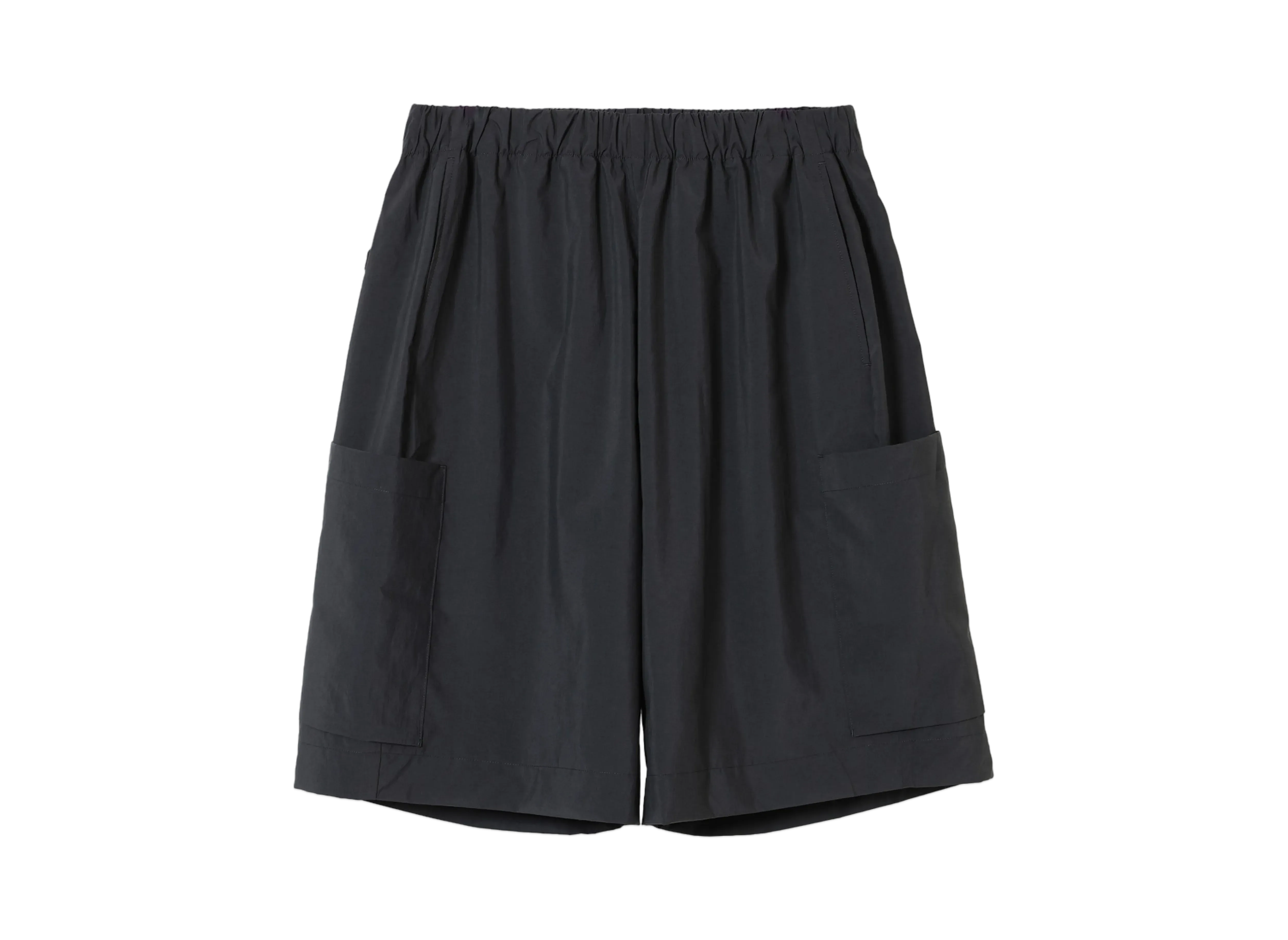 N.HOOLYWOOD Wide Half Pants "Black"