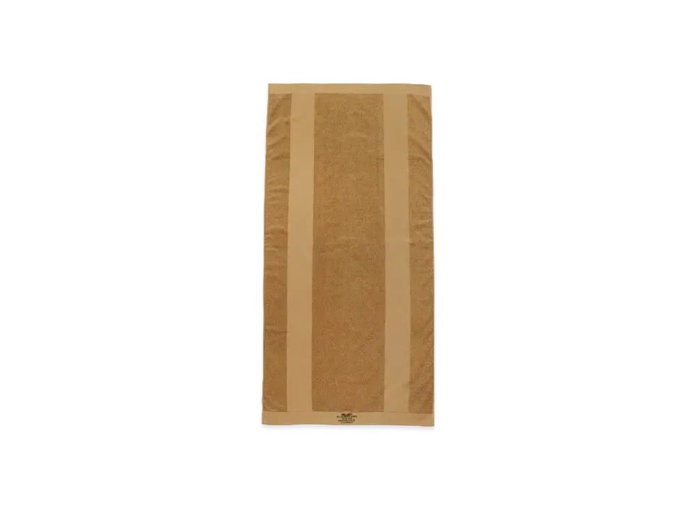 N.HOOLYWOOD Test Product Exchange Servise x Hippopotamus Bath Towel "Beige"