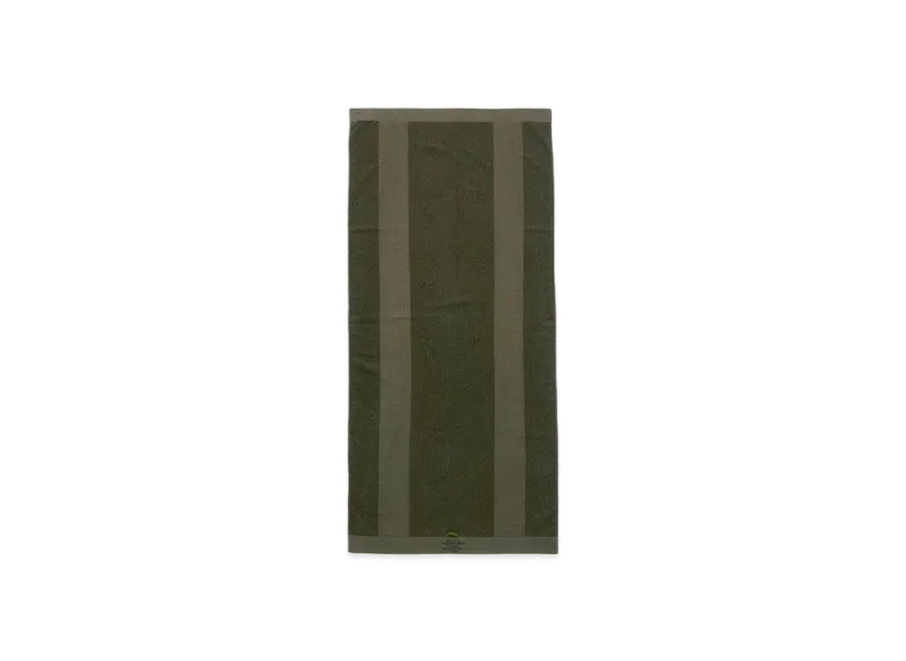 N.HOOLYWOOD Test Product Exchange Servise x Hippopotamus Bath Towel "Dark Khaki"