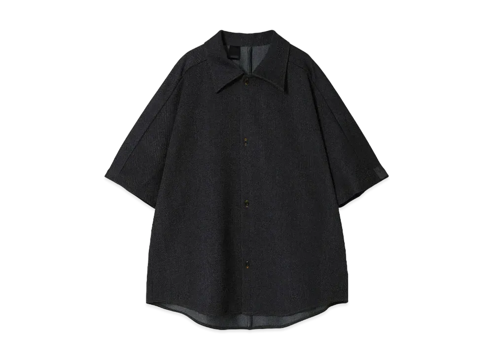 N.HOOLYWOOD Half Sleeve Big Shirt "Black"
