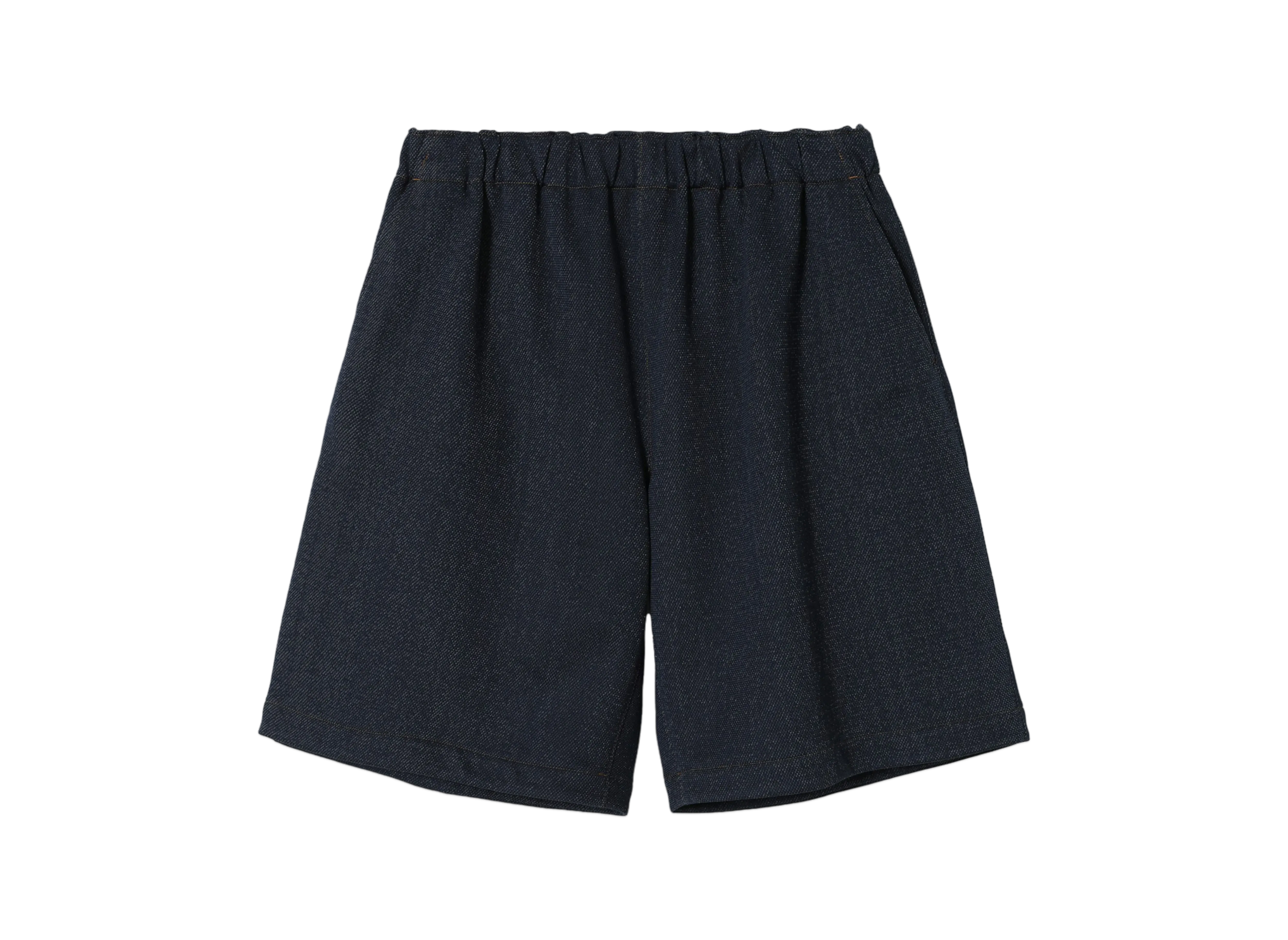 N.HOOLYWOOD Wide Half Pants "Navy"