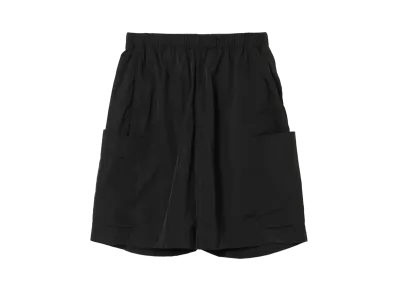 N.HOOLYWOOD Wide Half Pants "Black"