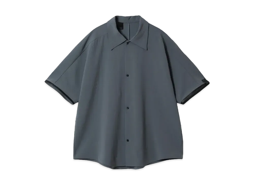 N.HOOLYWOOD Half Sleeve Big Shirt "Charcoal"