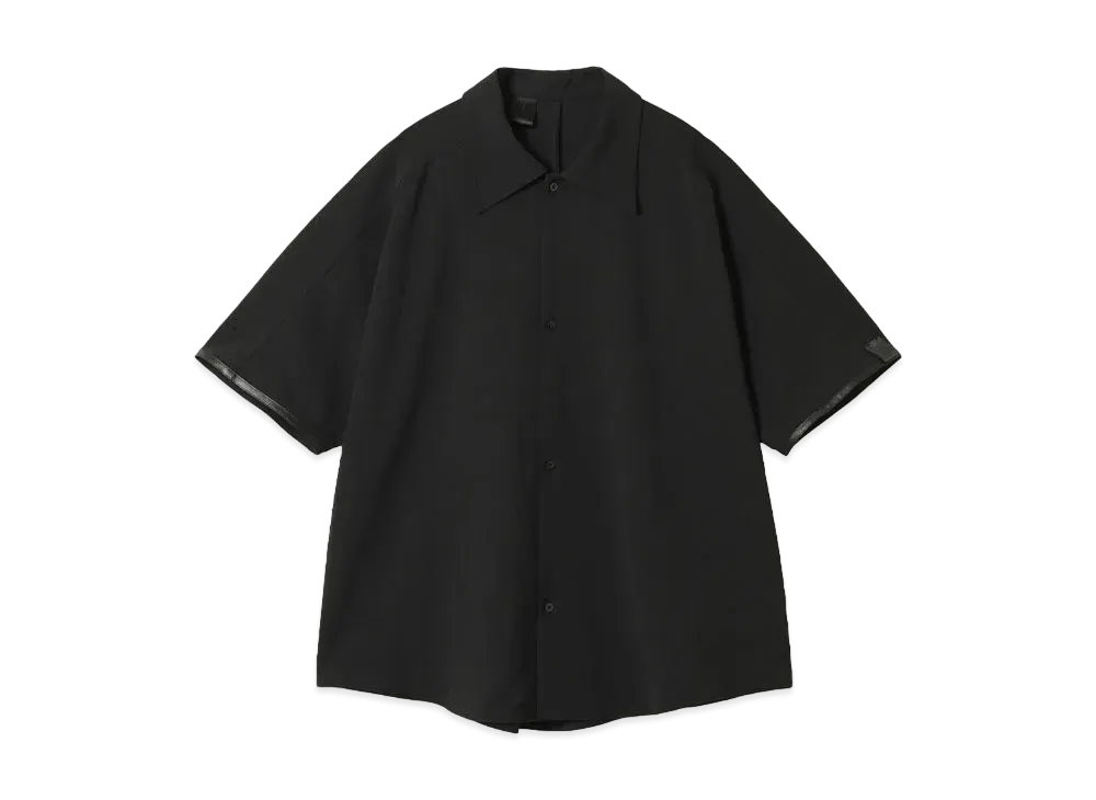 N.HOOLYWOOD Half Sleeve Big Shirt "Black"