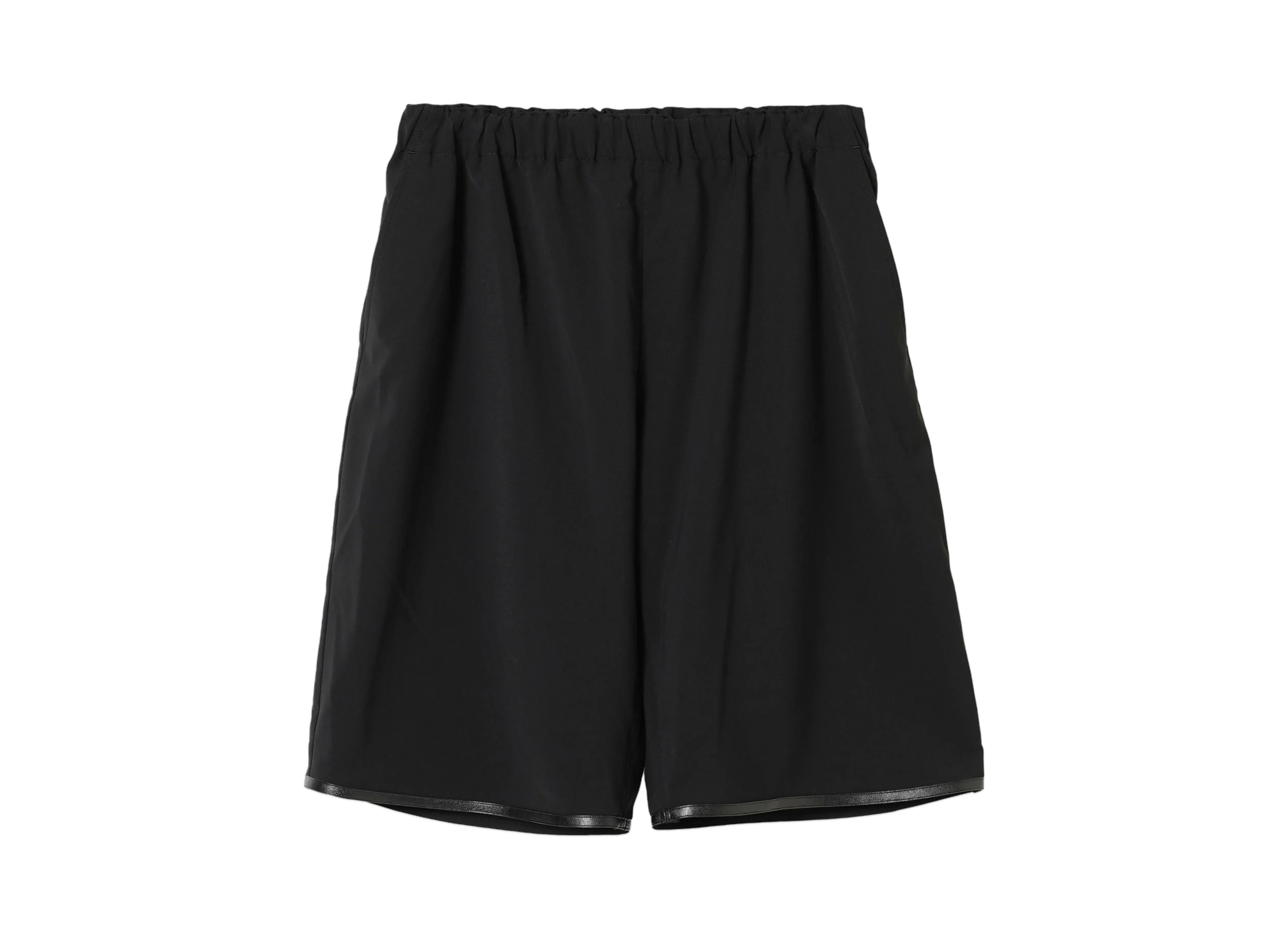 N.HOOLYWOOD Wide Half Pants "Black"