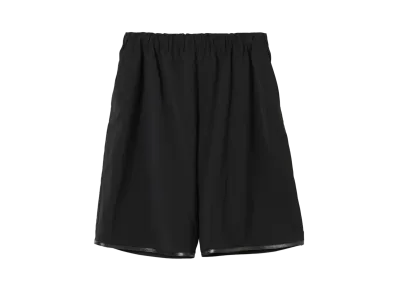 N.HOOLYWOOD Wide Half Pants "Black"