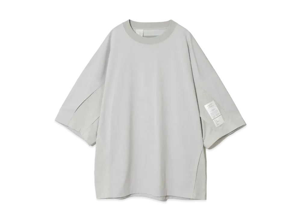 N.HOOLYWOOD Crew Neck Half Sleeve T-Shirt "Light Gray"