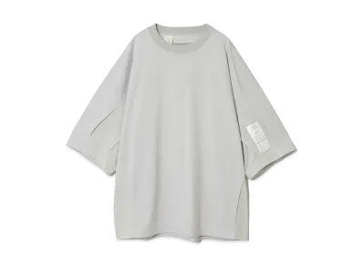 N.HOOLYWOOD Crew Neck Half Sleeve T-Shirt "Light Gray"