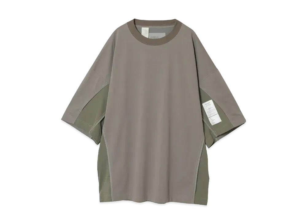 N.HOOLYWOOD Crew Neck Half Sleeve T-Shirt "Beige"