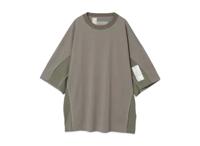 N.HOOLYWOOD Crew Neck Half Sleeve T-Shirt "Beige"