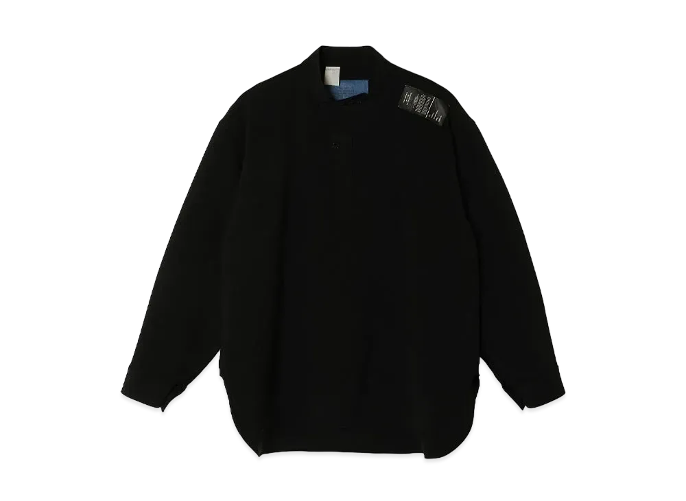 N.HOOLYWOOD Stand Collar Shirt "Black"