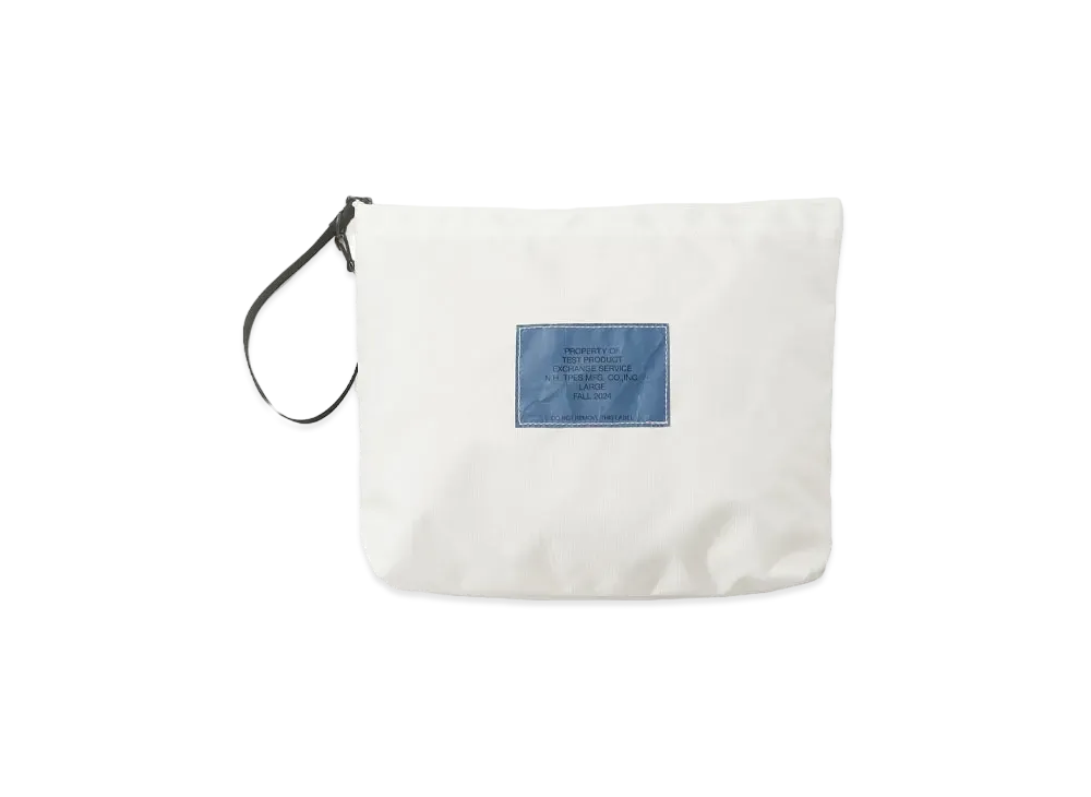 N.HOOLYWOOD Pouch (Large) "White"