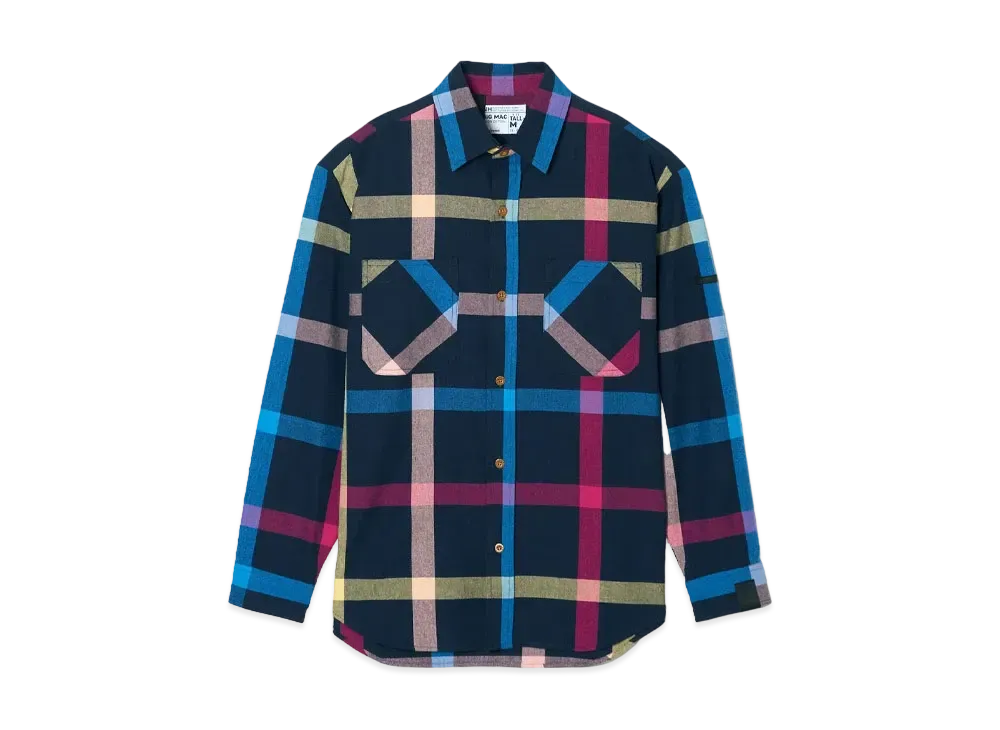 N.HOOLYWOOD x BIGMAC Long Sleeve Shirt "Navy"