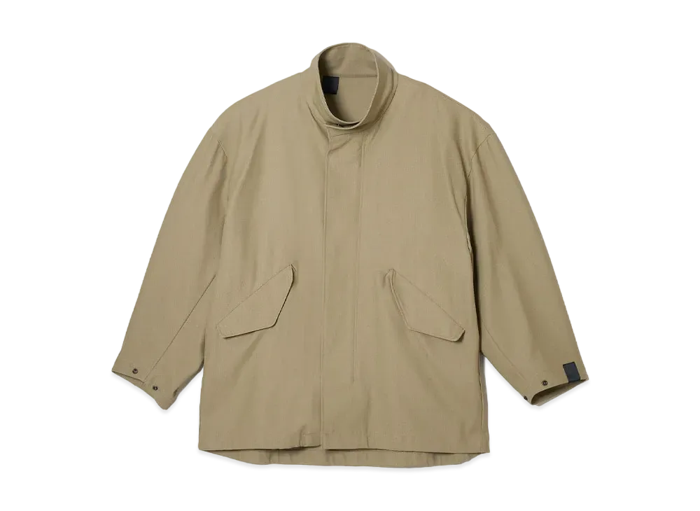 N.HOOLYWOOD Stand Collar Coat "Beige"