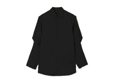 N.HOOLYWOOD Tucked Sleeve Shirt "Black"