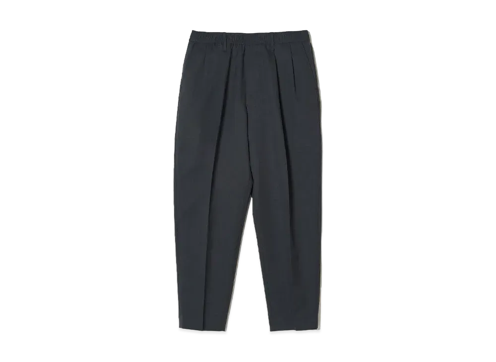 N.HOOLYWOOD Wide Tapered Easy Slacks "Charcoal"