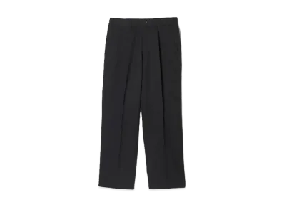 N.HOOLYWOOD Wide Tapered Easy Slacks "Black"