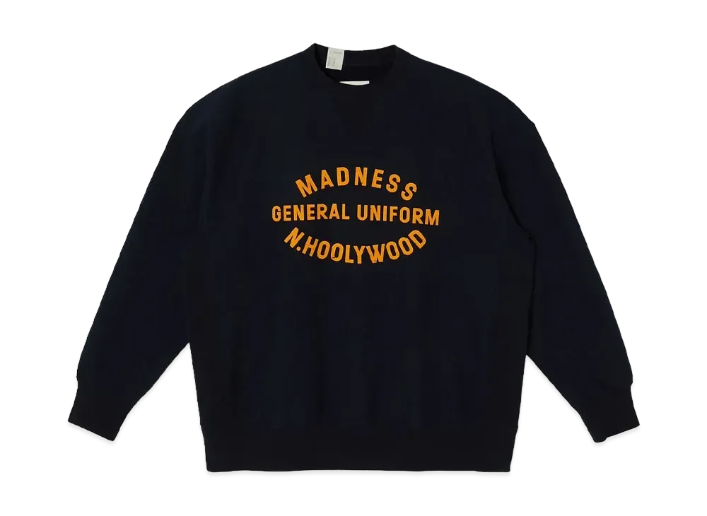 N.HOOLYWOOD x MADNESS Crewneck Sweatshirt "Navy"