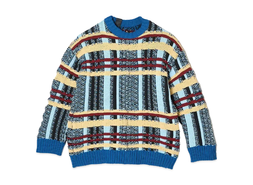N.HOOLYWOOD Crewneck Knit "Blue"