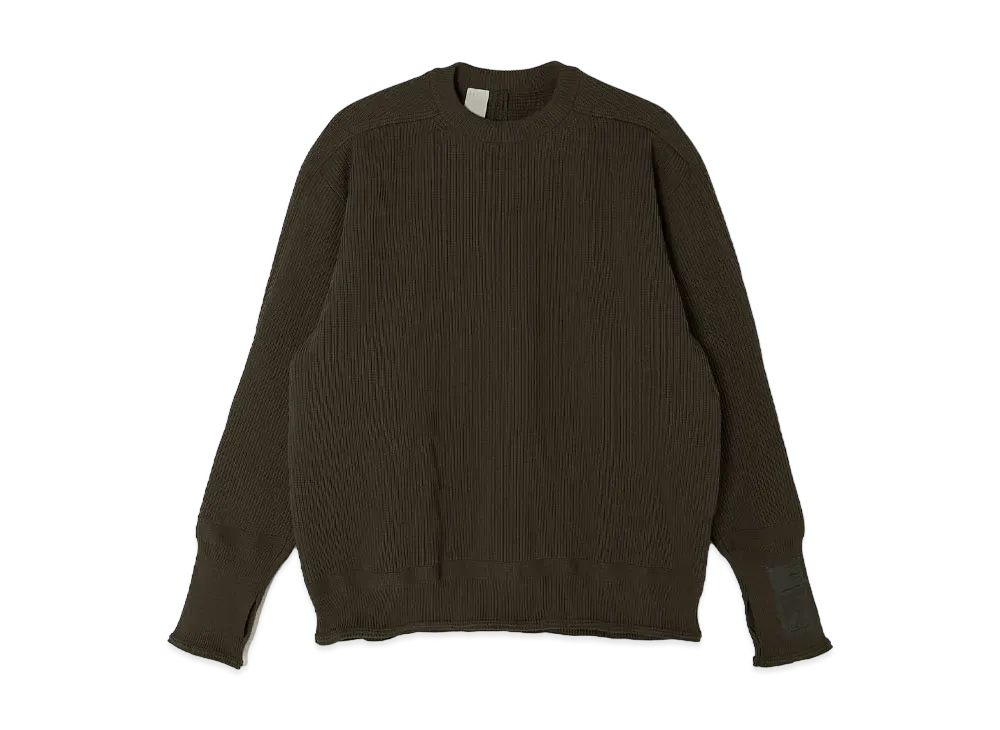 N.HOOLYWOOD Crew Neck Knit "Charcoal"