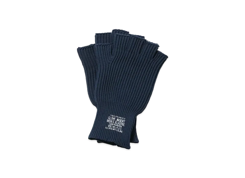 N.HOOLYWOOD Fingerless Gloves "Blue Gray"