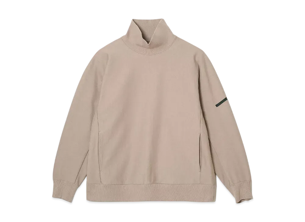 N.HOOLYWOOD High Neck Sweat Shirt "Beige"