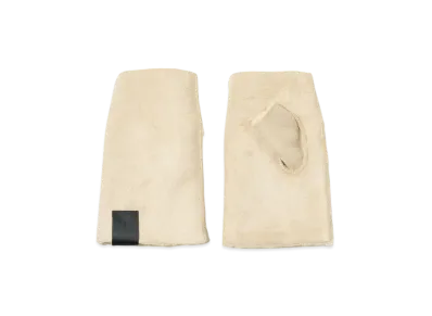 N.HOOLYWOOD Fingerless Gloves "Ivory"