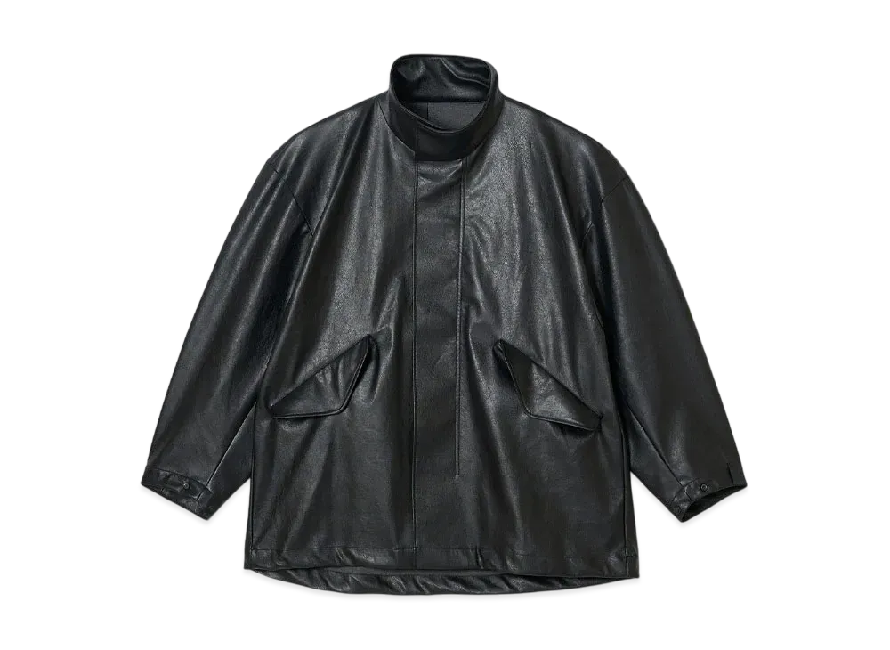 N.HOOLYWOOD Stand Collar Coat "Black"