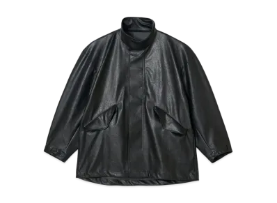 N.HOOLYWOOD Stand Collar Coat "Black"