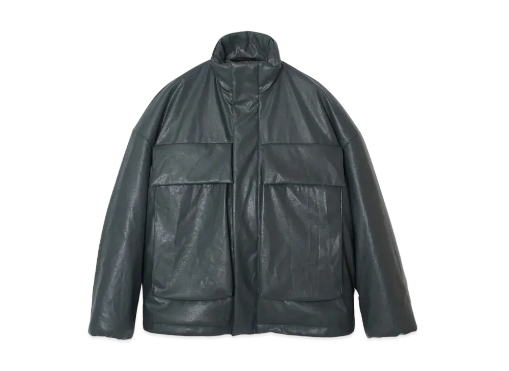 N.HOOLYWOOD Stand Collar Blouson "Charcoal"