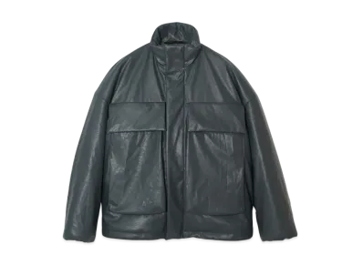 N.HOOLYWOOD Stand Collar Blouson "Charcoal"