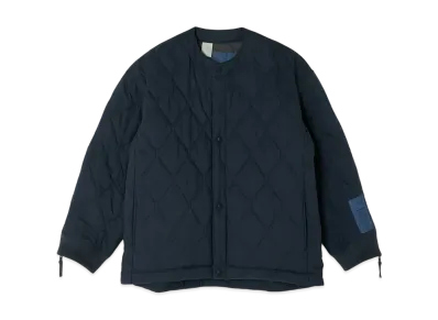 N.HOOLYWOOD Collarless Blouson "Blue Gray"