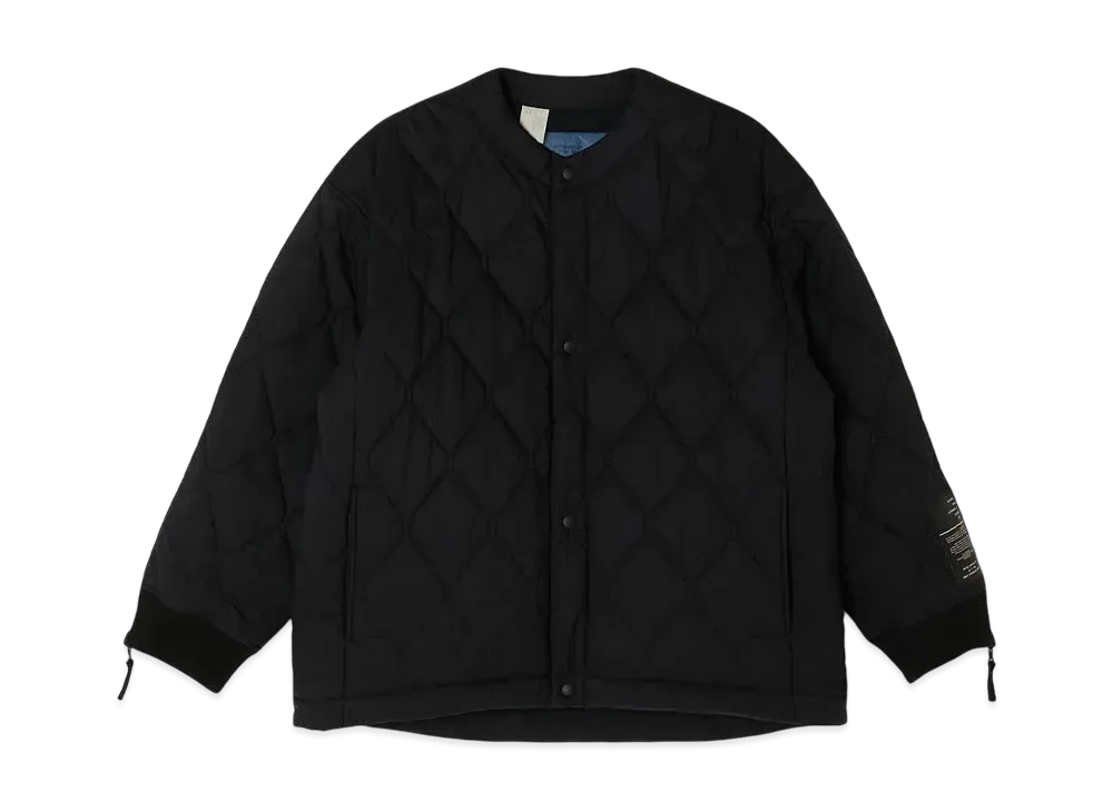 N.HOOLYWOOD Collarless Blouson "Black"
